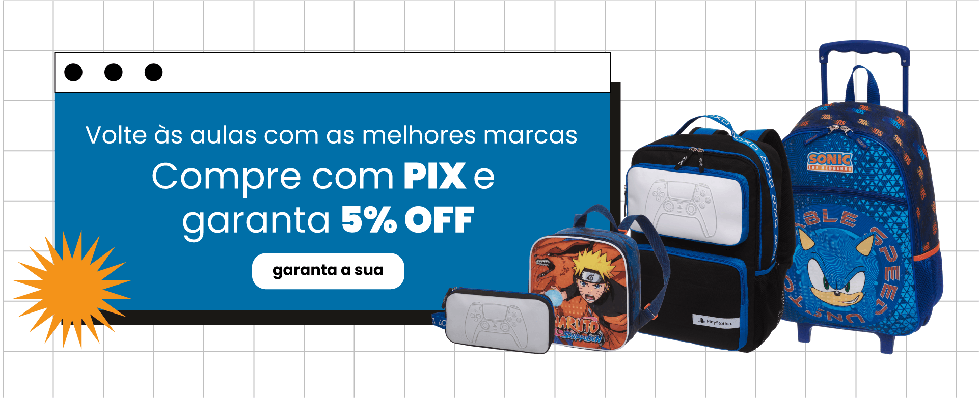 Banner Campanha PackMe 5% off